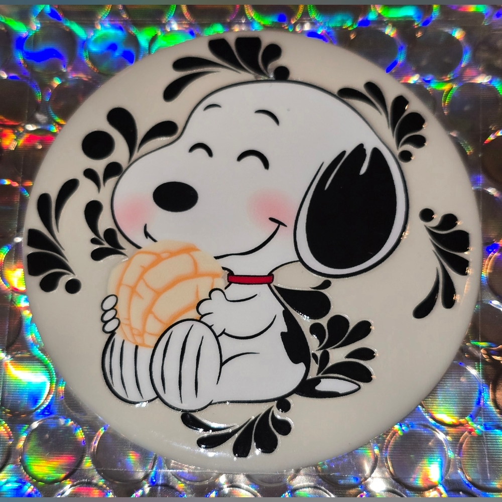 Baby Snoopy Custom Christmas Ornament with Real Pearl #1032